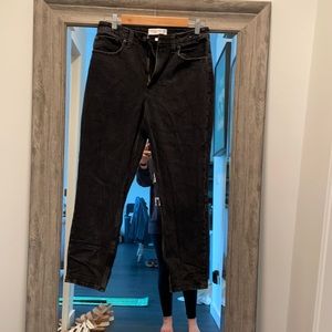 NWOT ABERCROMBIE Curve Love High Rise Mom Jean